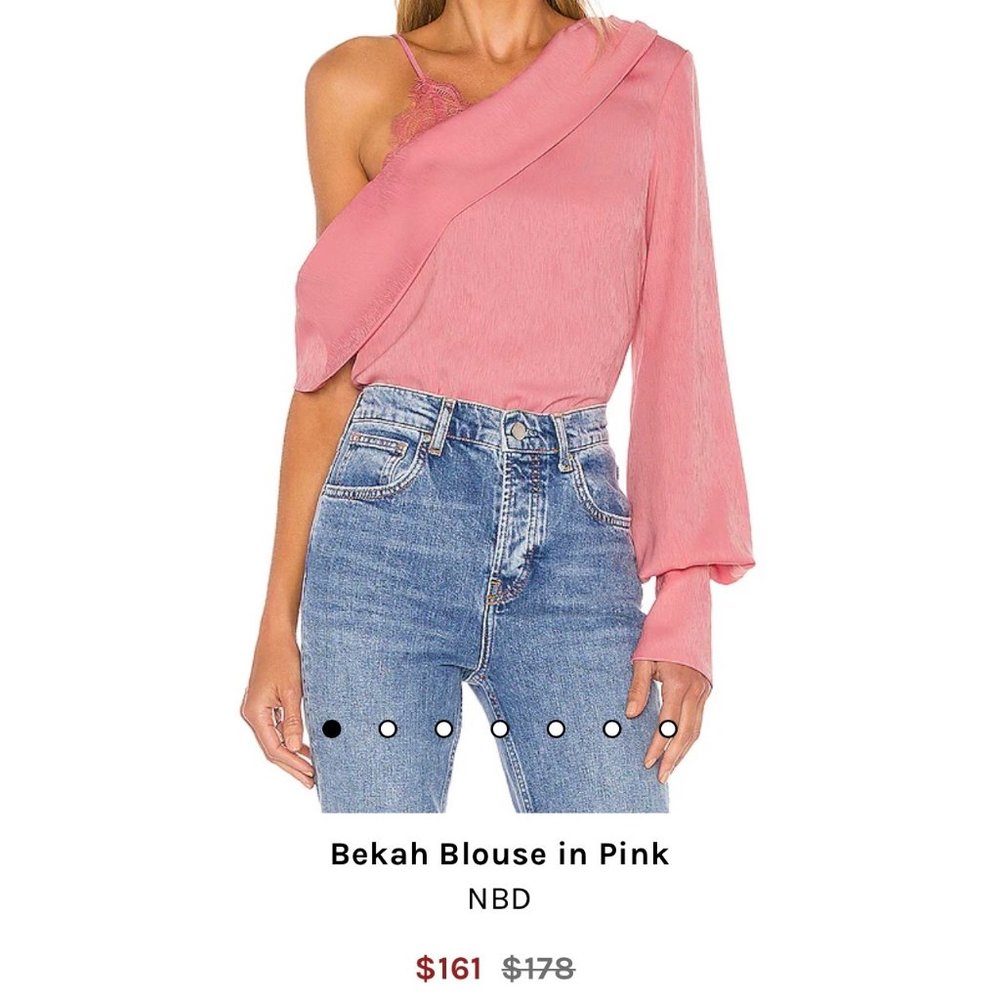 NBD Pink Blouse